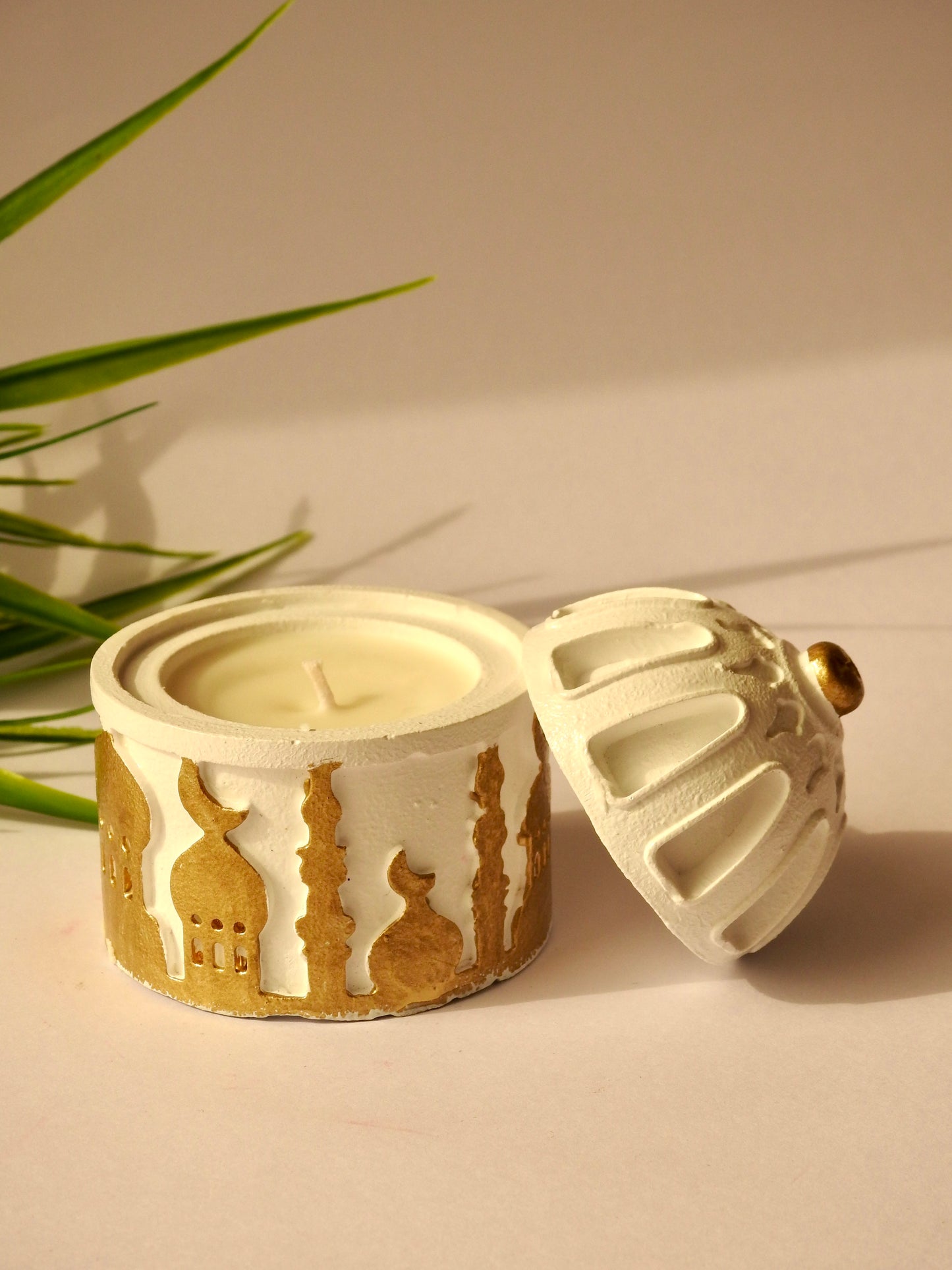 Golden Mosque Candle