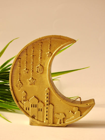 Ramadan Crescent Candle
