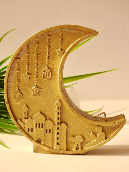 Ramadan Crescent Candle